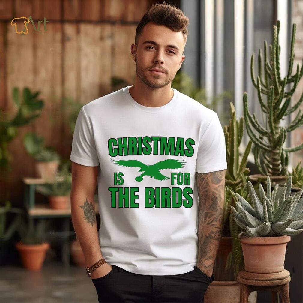 Happy Xmas Philadelphia Eagles football Christmas is for the birds logo shirt Happy Xmas Philadelphia Eagles football Christmas is for the birds logo shirt