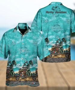 Harley Davidson Hawaiian Shirt