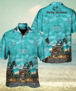 Harley Davidson Hawaiian Shirt