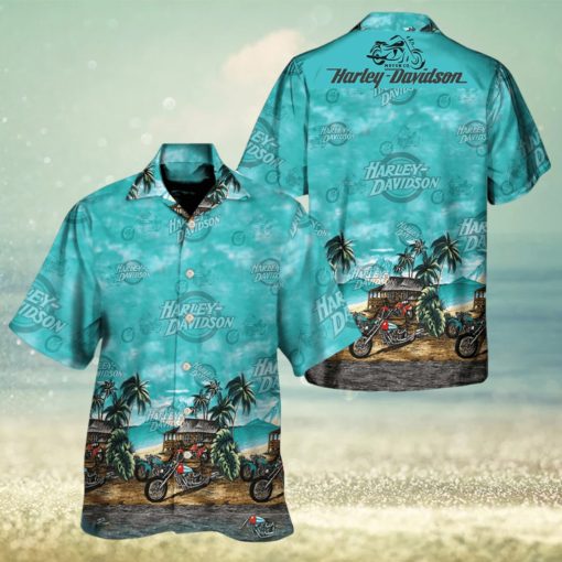 Harley Davidson Hawaiian Shirt