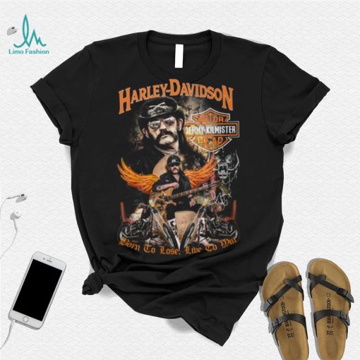 Harley Davidson Temmy Kilmister Born To Lose Shirt