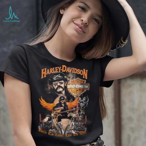 Harley Davidson Temmy Kilmister Born To Lose Shirt