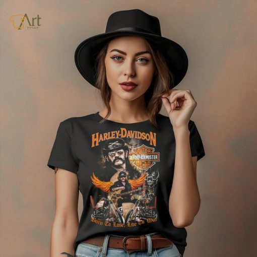 Harley Davidson Temmy Kilmister Born To Lose Shirt