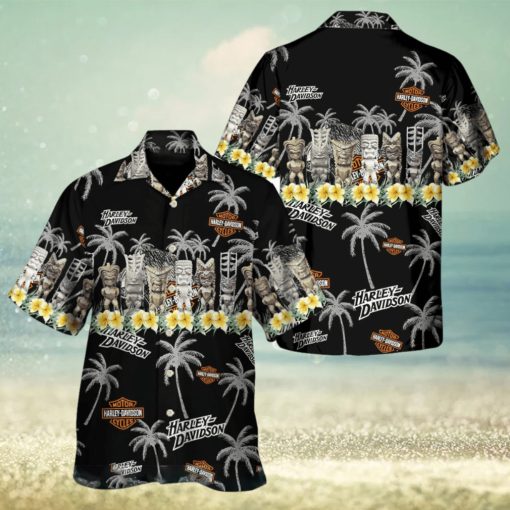 Harley davidson Hawaii Hawaiian Shirt