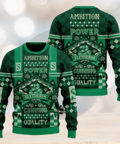 Harry Potter Ambition Power Slytherin Cunning QUality Sweater Christmas