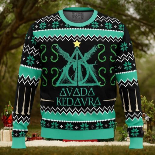 Harry Potter Avada Kedavra Ugly Christmas Sweater