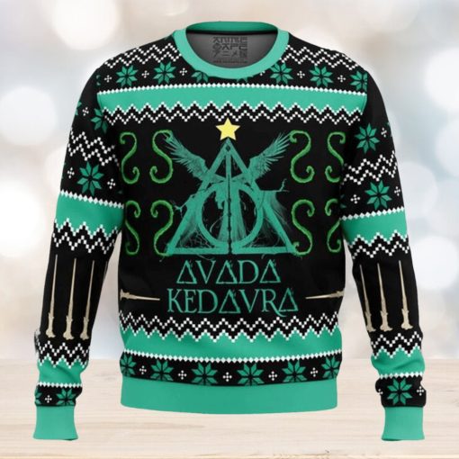 Harry Potter Avada Kedavra Ugly Christmas Sweater