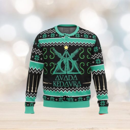 Harry Potter Avada Kedavra Ugly Christmas Sweaters