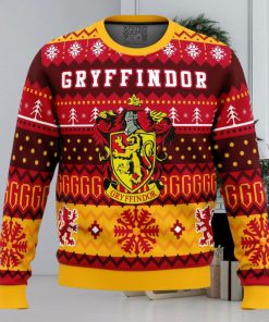 Harry Potter Gryffindor House Ugly Christmas Sweaters