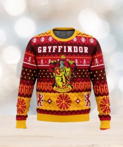 Harry Potter Gryffindors House Ugly Christmas Sweaters