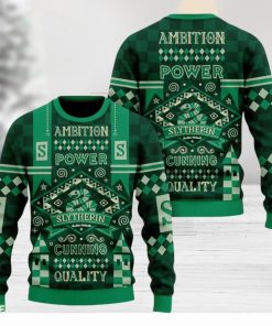 Harry Potter Hogwarts Slytherin Ugly Christmas Sweater 2023 For Men And Women