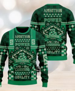 Harry Potter Hogwarts Slytherin Ugly Christmas Sweater 2023 For Men And Women