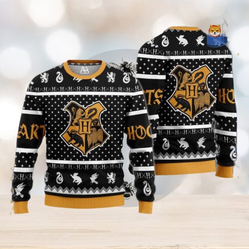 Harry Potter Hogwarts Ugly Christmas Sweater 3d All Over Printed Shirts For Men And Women