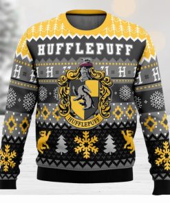 Harry Potter Hufflepuff House Ugly Christmas Sweater 3D All Over Printed Christmas Sweater