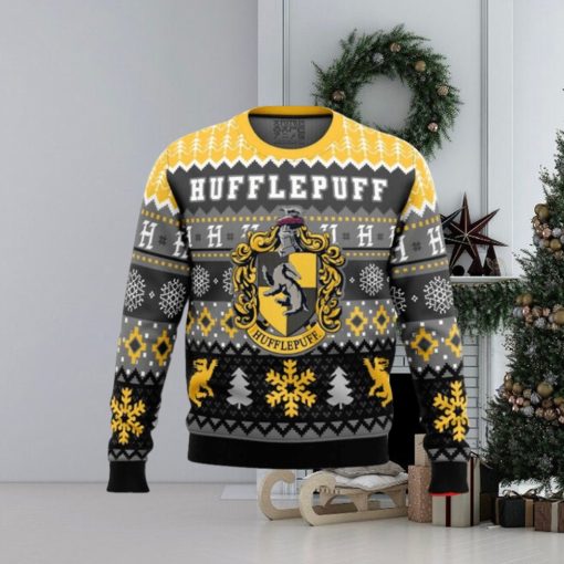 Harry Potter Hufflepuff House Ugly Christmas Sweaters