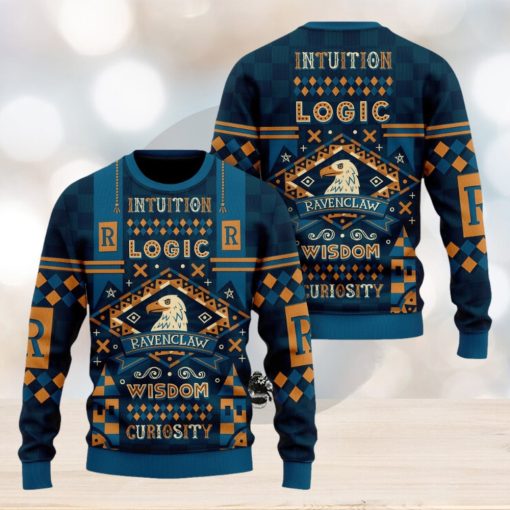 Harry Potter Intuition Logic Ravenclaw Wisdom Curiosity Sweater Christmas