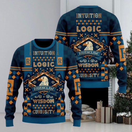 Harry Potter Intuition Logic Ravenclaw Wisdom Curiosity Sweater Christmas