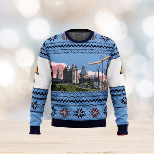 Harry Potter Retro Hogwarts Ugly Christmas Sweaters