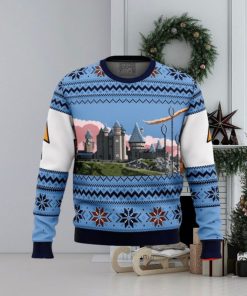 Harry Potter Retro Hogwarts Ugly Christmas Sweaters