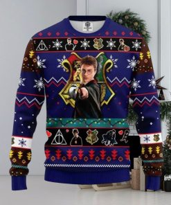 Harry Potter Wand Spells Knitting Ugly Christmas Sweaters