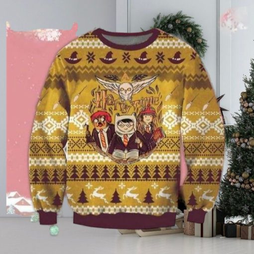 Harry Time Funny Harry Potter Christmas Ugly Christmas Sweaters