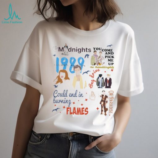 Harry styles And Taylor Swift Collaboration Style Song T Shirt