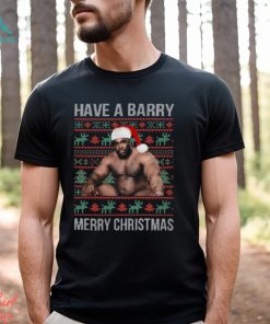 Have A Barry Merry Christmas Quotes Comfort Colors T shirt