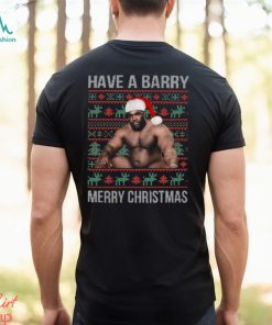 Have A Barry Merry Christmas Quotes Comfort Colors T shirt