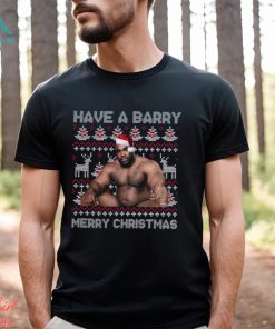 Have A Barry Merry Christmas Quotes T shirt