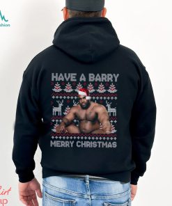 Have A Barry Merry Christmas Quotes T shirt