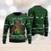 Party Funny Bigfoot With Snow Ugly Christmas Sweater Funny Gift For Men And Women Family Holidays