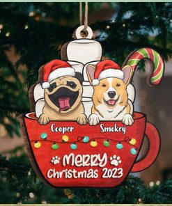 Have A Sweet Pawlidays   Dog & Cat Personalized Custom Ornament   Wood Unique Shaped   Christmas Gift For Pet Owners, Pet Lovers