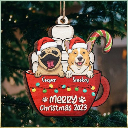 Have A Sweet Pawlidays   Dog & Cat Personalized Custom Ornament   Wood Unique Shaped   Christmas Gift For Pet Owners, Pet Lovers