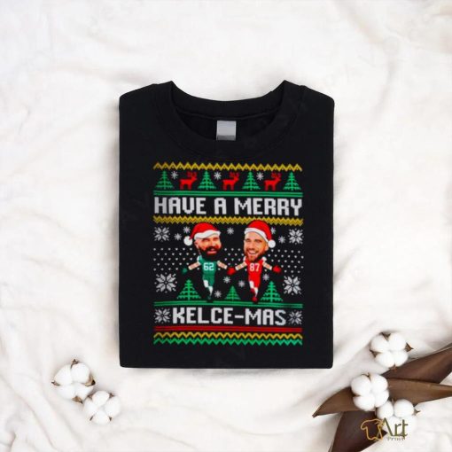Have a merry Travis Kelce Ugly Christmas shirt