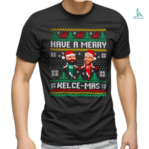 Have a merry Travis Kelce Ugly Christmas shirt