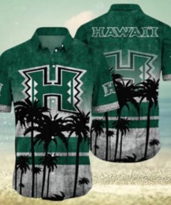 Hawaii Rainbow Warriors Logo Coconut Tropical Hawaiian Shirt Beach Gift For Fans