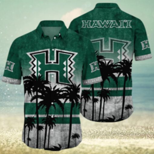 Hawaii Rainbow Warriors Logo Coconut Tropical Hawaiian Shirt Beach Gift For Fans