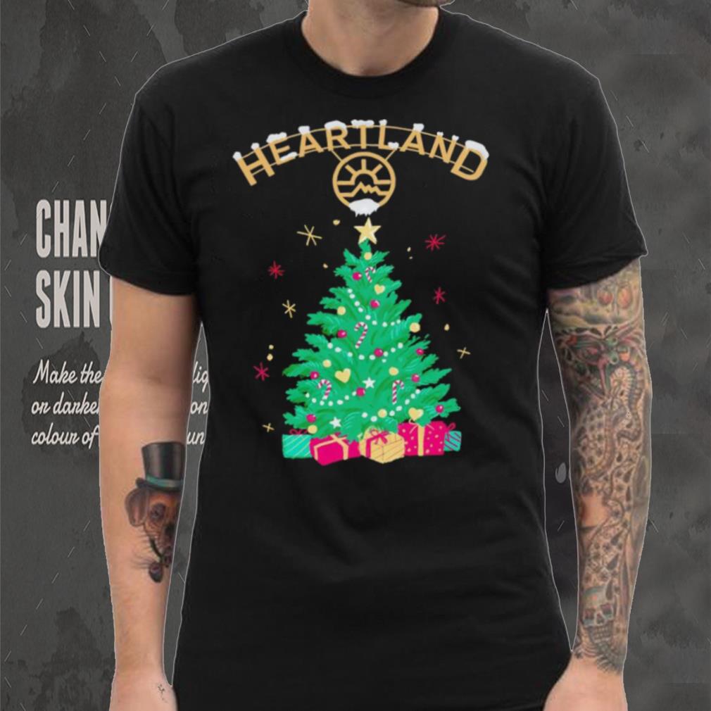 Heartland movie Christmas tree shirt Heartland movie Christmas tree shirt