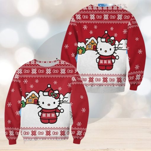 Hello Kitty Santa Christmas 3D Sweater