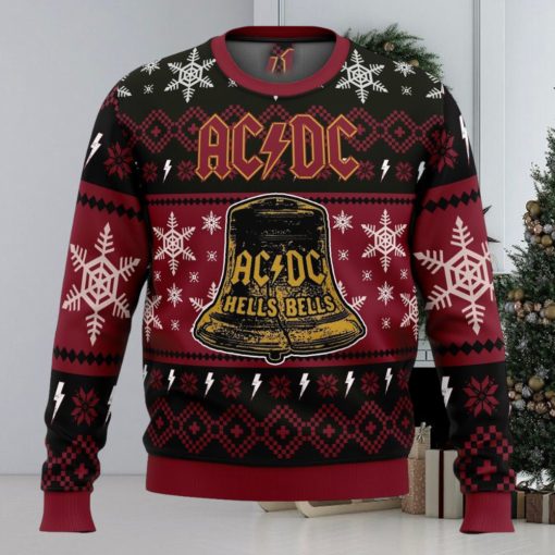 Hells Bells ACDC Ugly Christmas Sweater