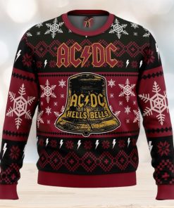 Hells Bells ACDC Ugly Christmas Sweater