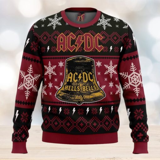 Hells Bells ACDC Ugly Christmas Sweater