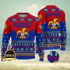 Jurassic Park Santa Claus Riding A Dinosaur Ugly Sweater For Men And Women