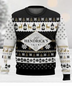 Hendrick’s Gin 3D Sweater Christmas Gift Ugly Christmas Sweater