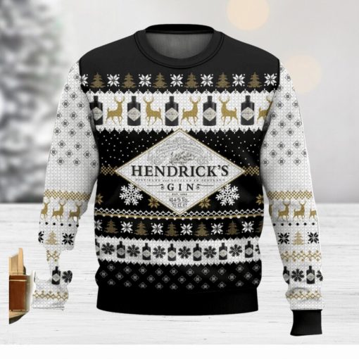 Hendrick’s Gin 3D Sweater Christmas Gift Ugly Christmas Sweater