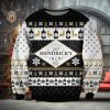 Hendricks Gin Scotland Whiskey Ugly Sweater Christmas All Over Print Sweater