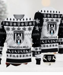 Heracles Almelo 3D Sweater Gift For Men And Women Snowflake Pattern Ugly Christmas Sweater