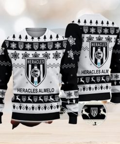 Heracles Almelo 3D Sweater Gift For Men And Women Snowflake Pattern Ugly Christmas Sweater