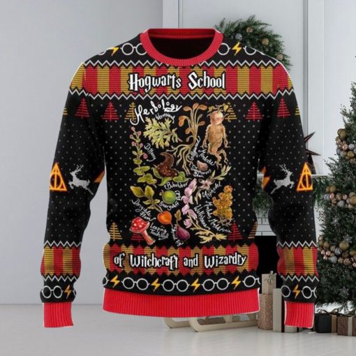 Herbology Hogwarts School Of Witchcraft And Wizardry Harry Potter Ugly Christmas Sweaters