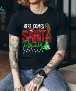 Here Comes Santa Paws Christmas Dog Classic T Shirt